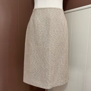 NWT Calvin Klein Textured Tweed Pencil Skirt